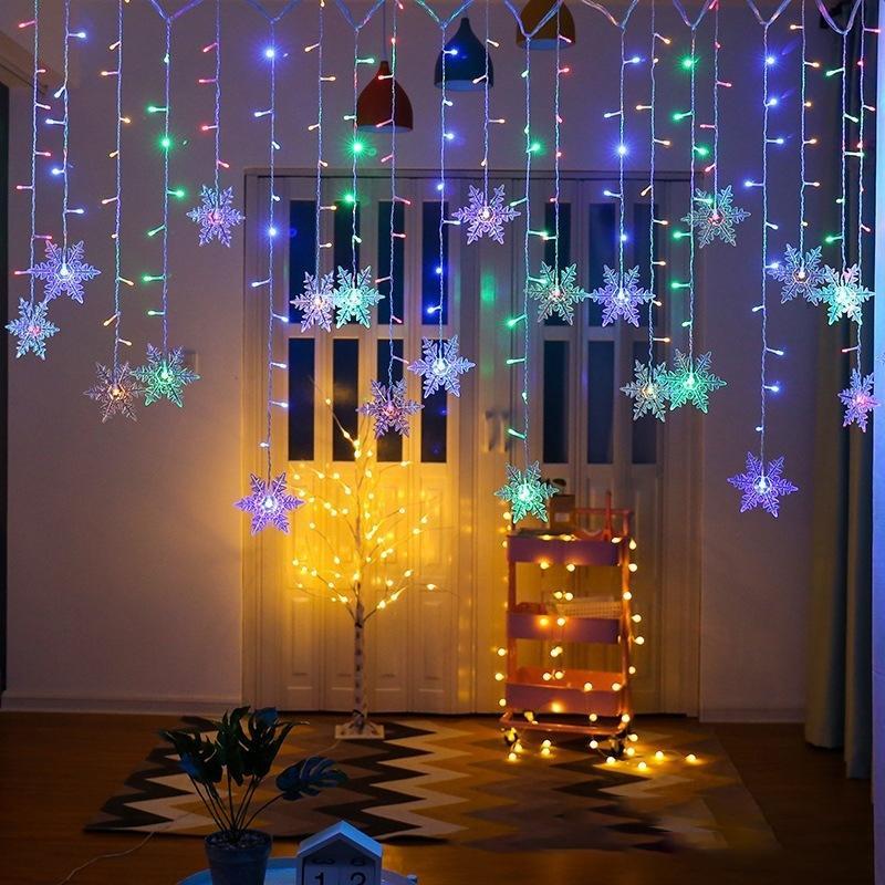 Dekorative LED Snøfnugg Lys | Skanto
