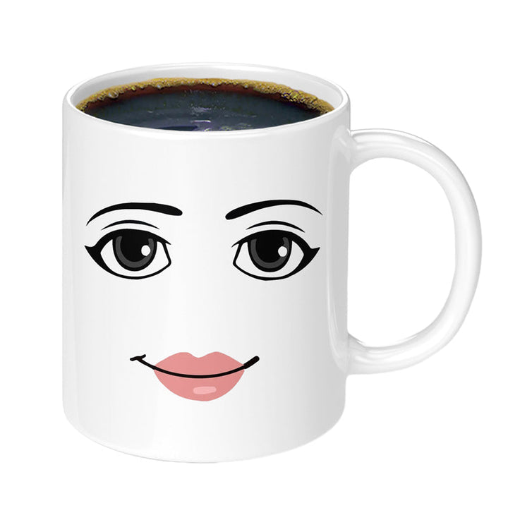 Emoji Printet Keramisk Krus | Skanto