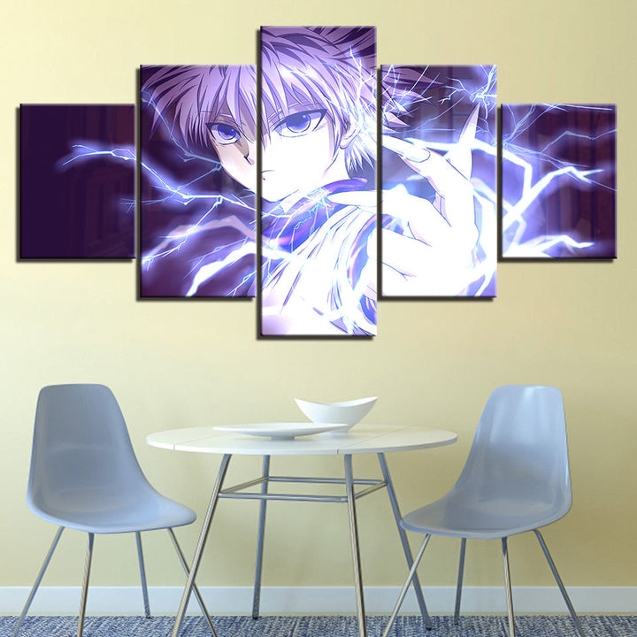 Anime Belysning Gutt - Lerret Veggkunst Maleri | Skanto