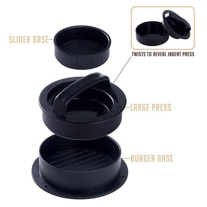 Skanto | Hirundo 1-2-3 Burger Presse Patty Maker