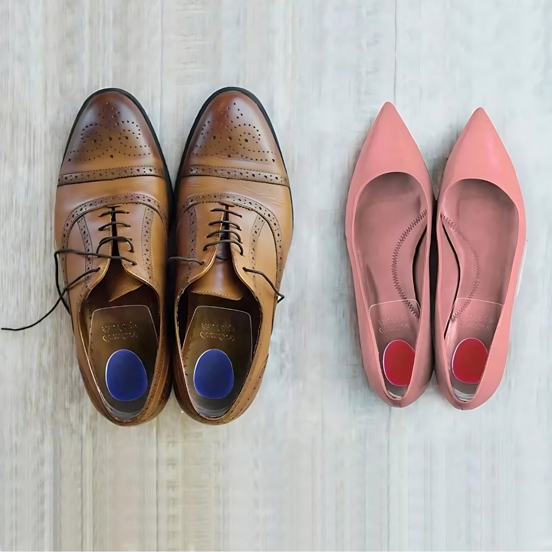 ComfortStep Plantar Heel Cups Gel Pads | Forbedret Demping - for Hæl Smerter Lindring og Fott Problemer Skanto