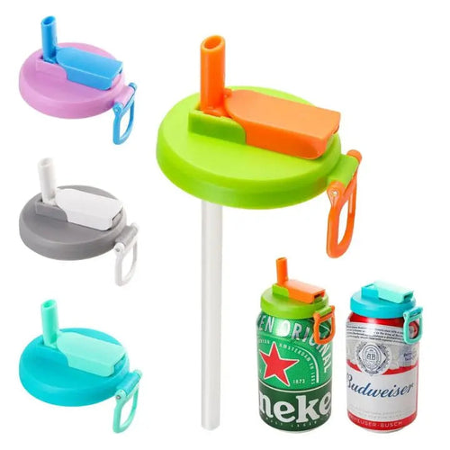 2+2 | Gjenbrukbart sugerørlokk