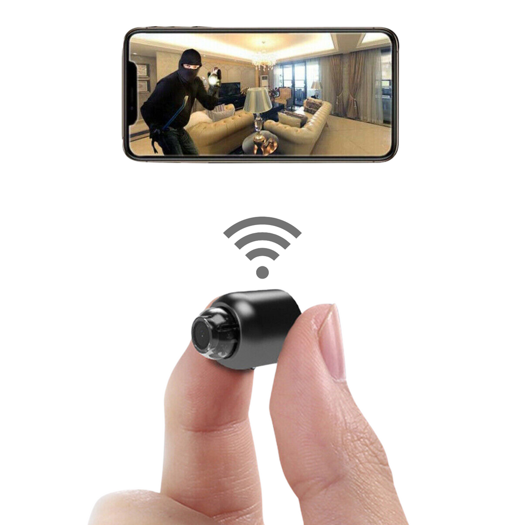 Skanto | Trådløst Mini-Wifi Innendørs Hjemmesikkerhetskamera
