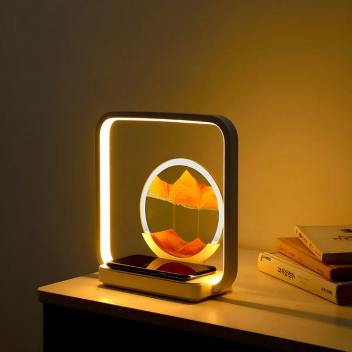 Skanto | 3D LED Nattlys med Sandstrøm