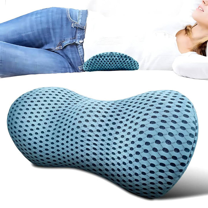 ComfortWave Lændestøttepute | for lindring av ryggsmerter - Ergonomisk design for kontor - Brukes til kjøring og hjemme Skanto