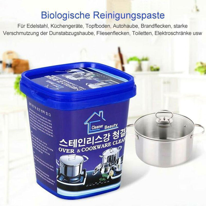 Økologisk rengjøringspasta, fjerner inngrodd skitt 500g | Skanto