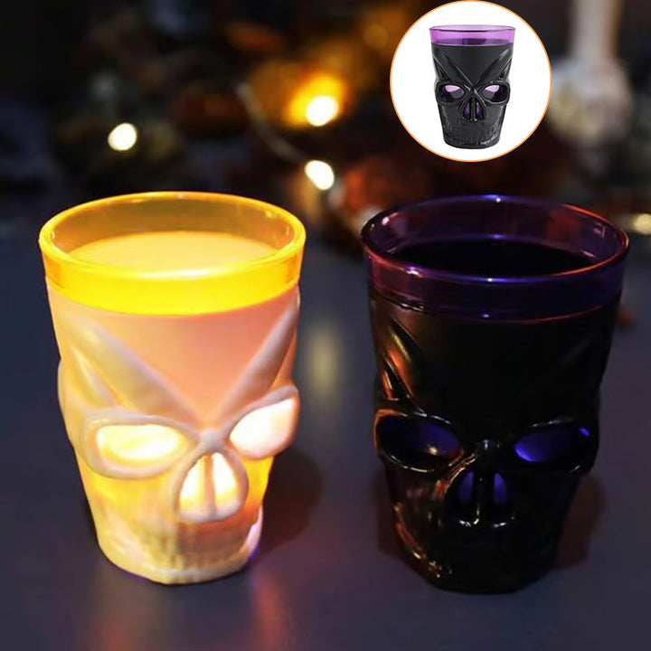 Skanto | LED Hodeskalle Vinglass 12 PCS
