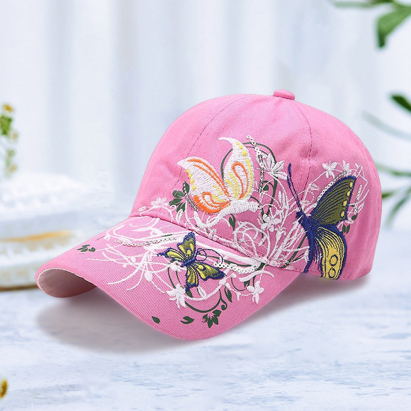 Skanto | Justerbar Pustende Brodert Solhatt