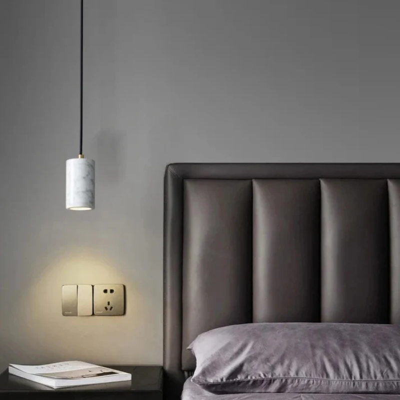 Skanto | Minimalistisk Marmor LED Pendellampe