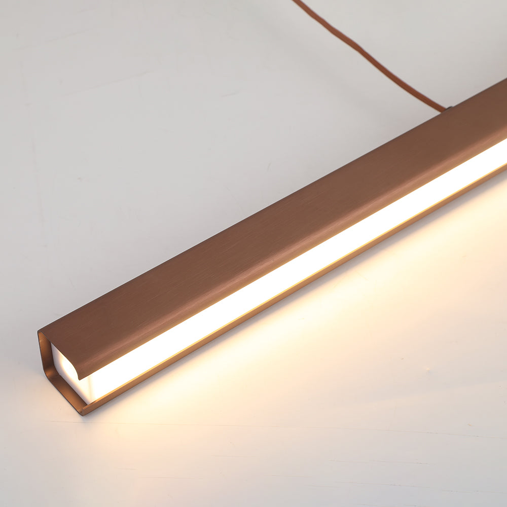 Skanto | Moderne LED Taklampe – Industriell Stil med Skinndetaljer