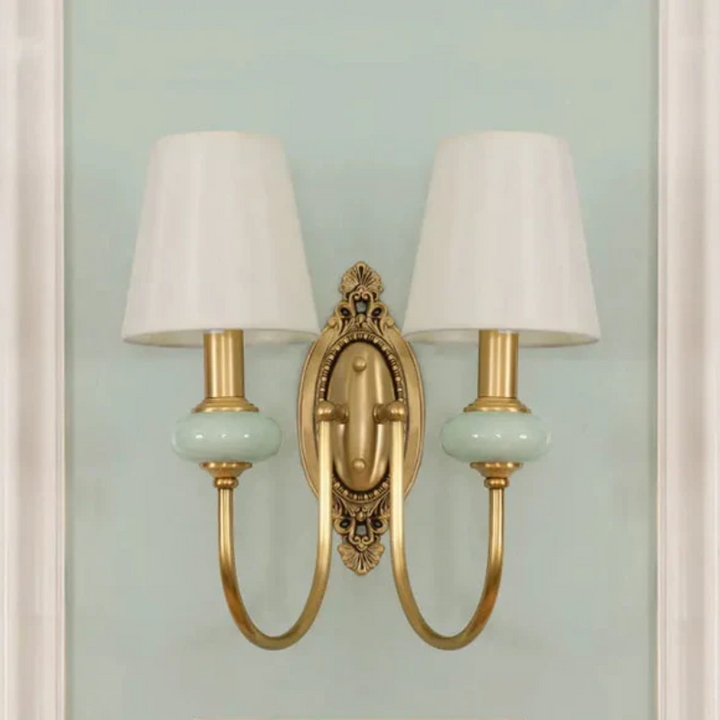 Skanto | Vintage Retro Vegglampe Kobber