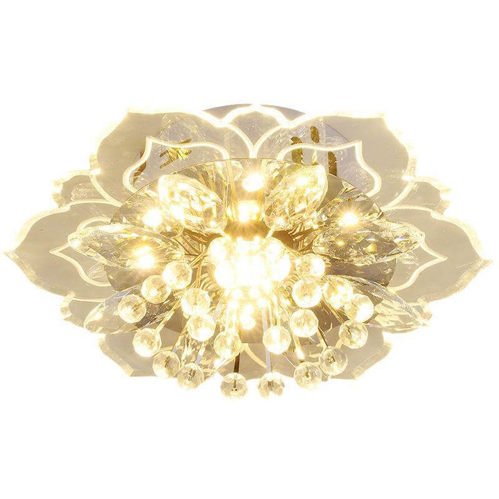 Karnz GlowPetal | LED krystall stift lampe | Blomstform, RGB Fargeveksling & energieffektiv