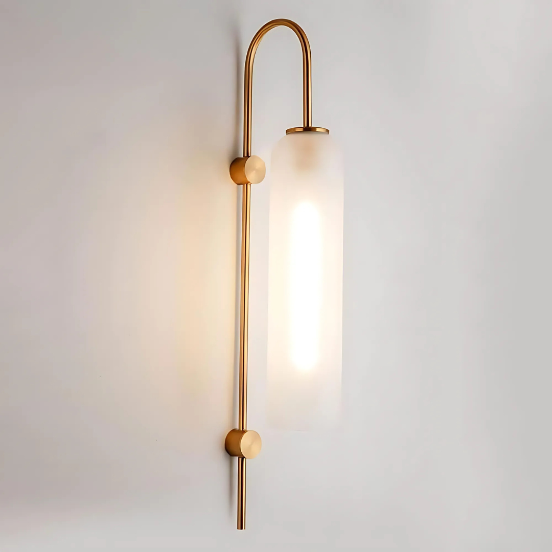 Skanto | Stilig Glass LED Vegglampe