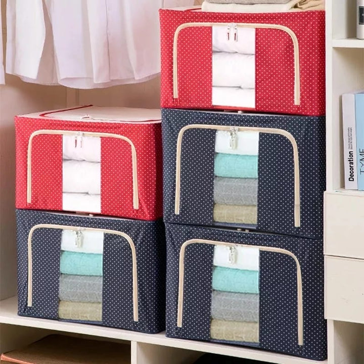 Folding Storage Box For Clothes - 55 Ltr Skanto