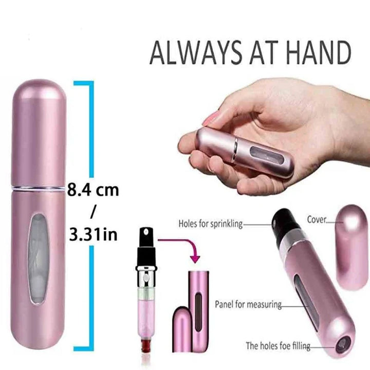 Refillable Mini Parfyme Spray Flaske 1 Pcs Skanto
