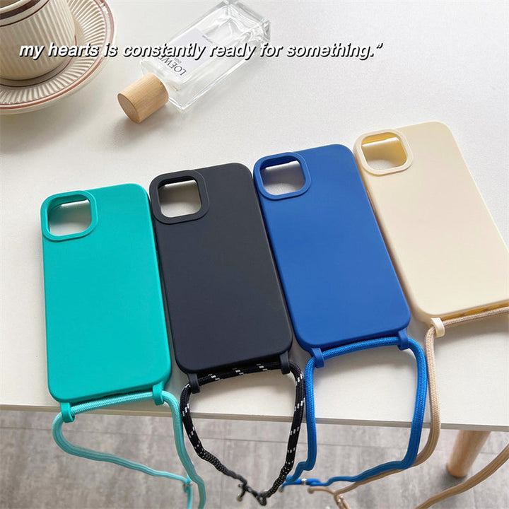 Skanto | Solid silikon lanyard case for iPhone