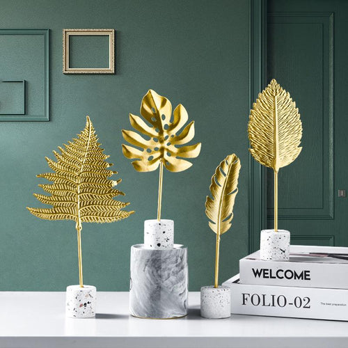 Skanto | Gyldne Blader Ornamenter