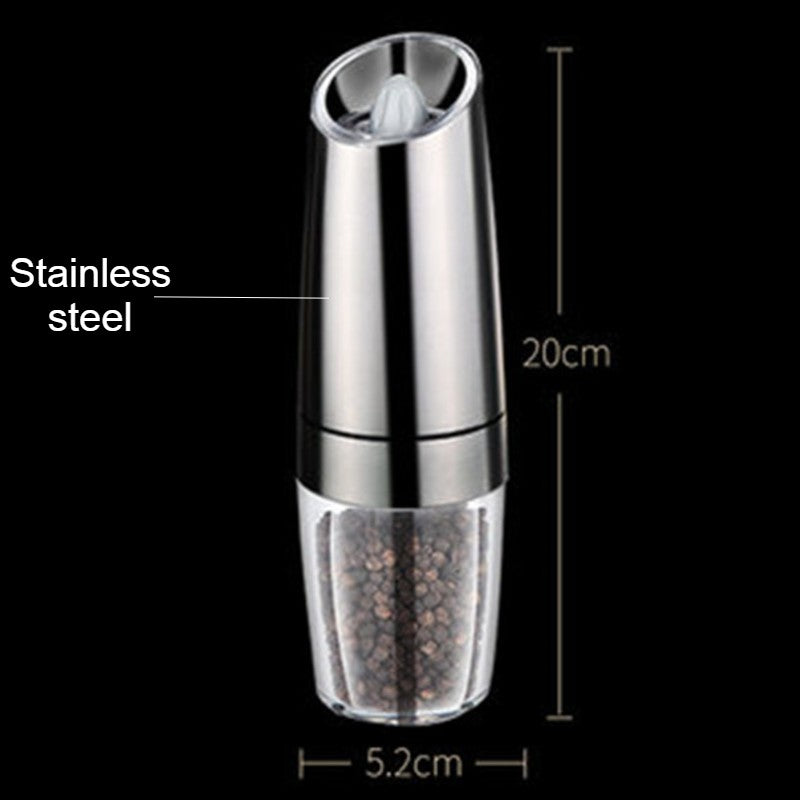 Skanto | Elektrisk salt- og pepperkvern, med justerbart og automatisk av/på-design, for pepper, salt, bønner og mer
