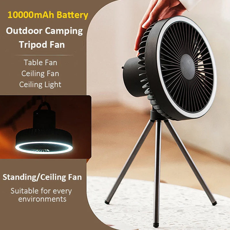 3-i-1 Smart Bærbar Vifte | Skanto