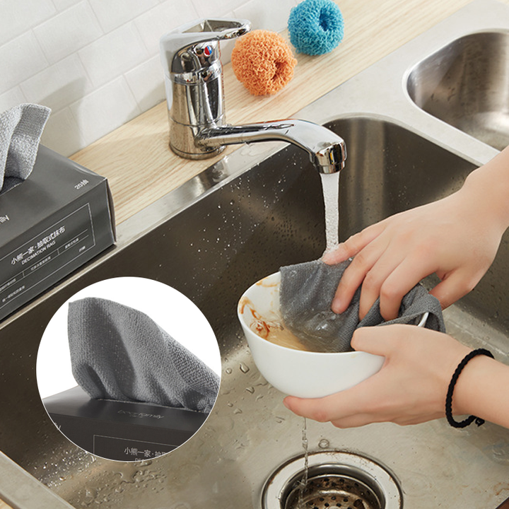 Pull-out absorberende mikrofiberkluter | Skanto