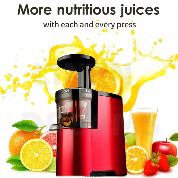Skanto | Kaldpresset Slow Juicer – Nyt glatt, fiberfri fersk juice