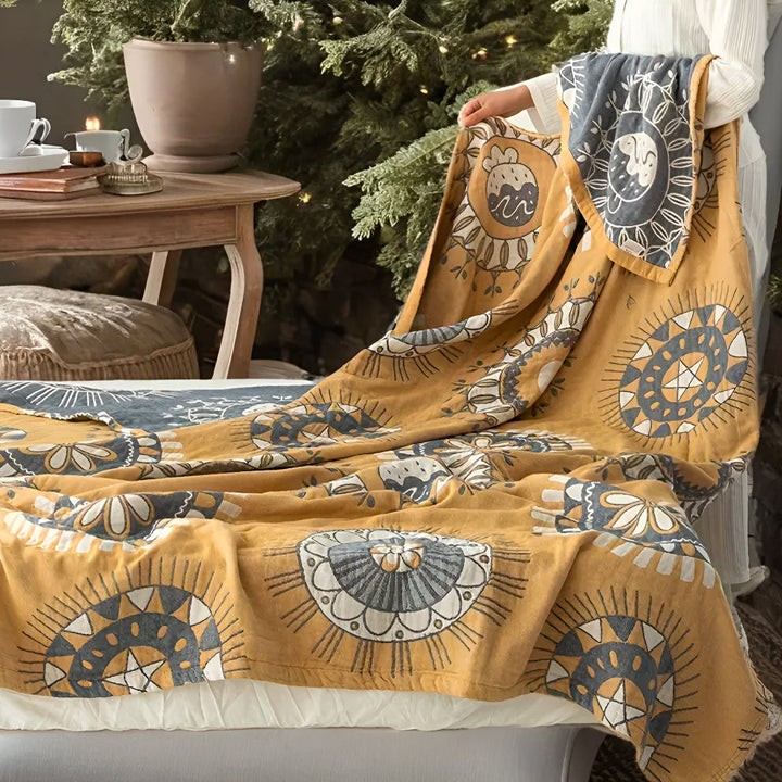 Skanto | Blossom Radiance Sirkel Bomull Teppet