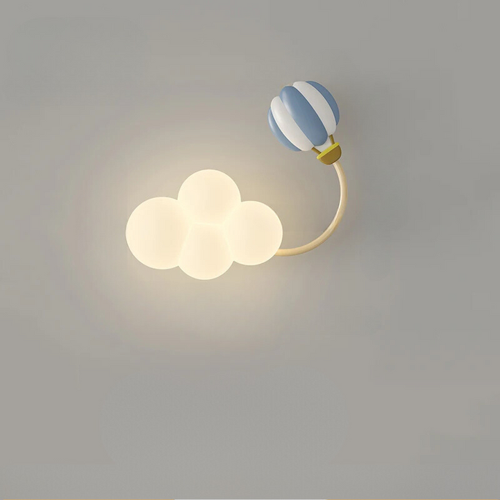 CartoonAirplane Lys – Lekfull Vegglampe for Barnerommet Skanto