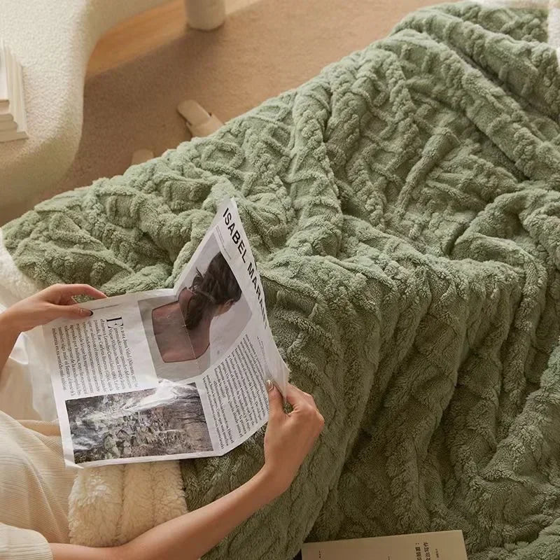 Skanto | WarmWool Tykk Lammeullteppe Vinterkomfort og Varme