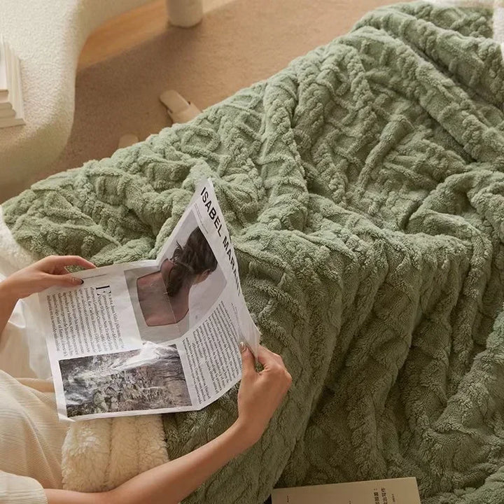 Skanto | WarmWool Tykk Lammeullteppe Vinterkomfort og Varme