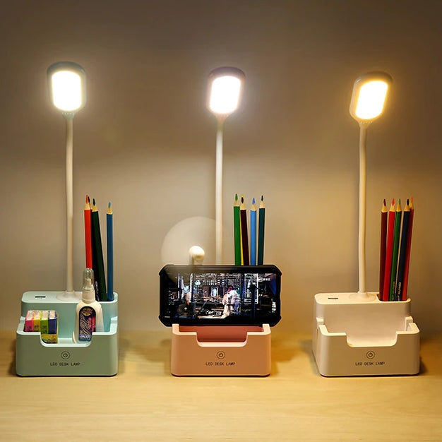 Skanto | Skrivebordslampe med telefonholder