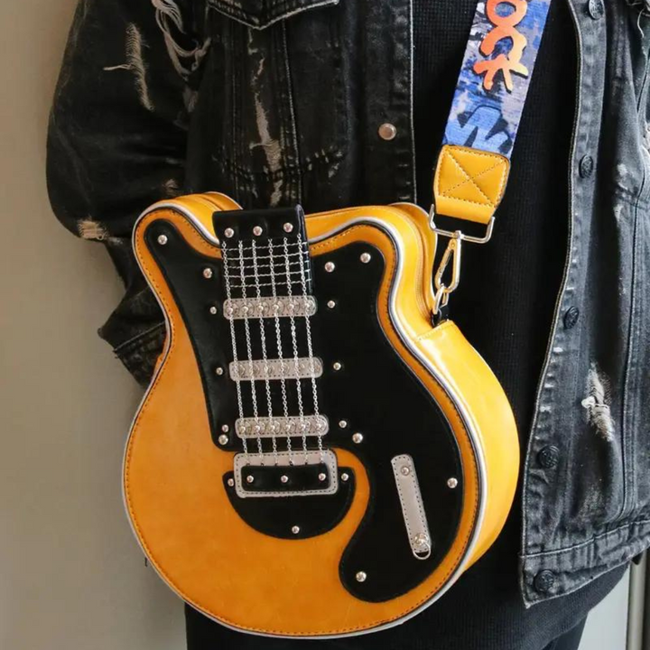 Skanto | Hev stilen din med Rockstar gitarveske skulderveske chic