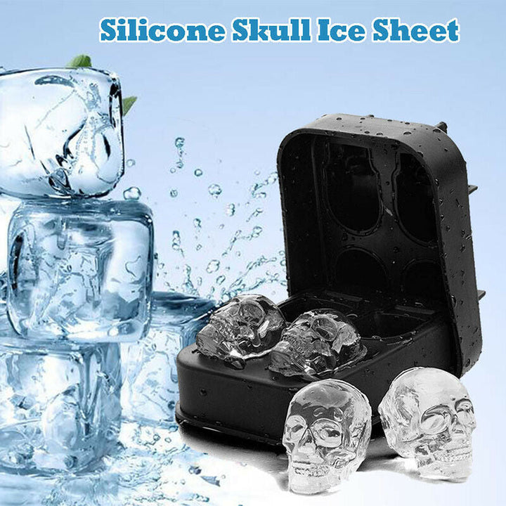 Skanto | 3D Kreativ Hodeskalle Isbrett Mold
