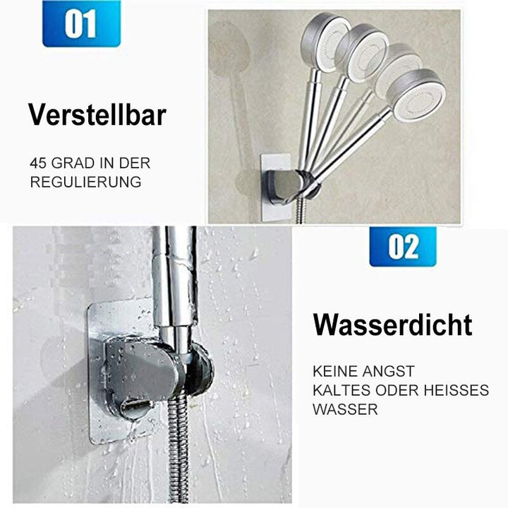 Selvklebende dusjhodefeste