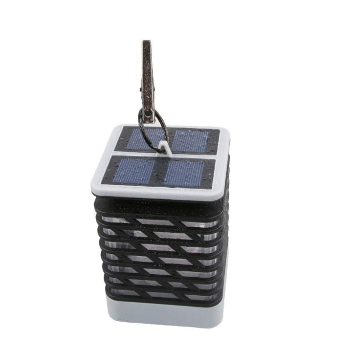 Skanto | Solar Flame Fakkel Lys Firkantet LED Hage Gress Dekorativ Hengende Lys