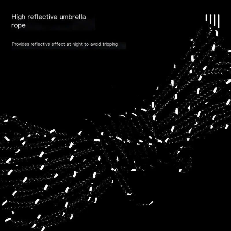 Norvo | Bærbar Justerbar Festetelt Høy Styrke Rask Utgivelses Blokker Camping Tau