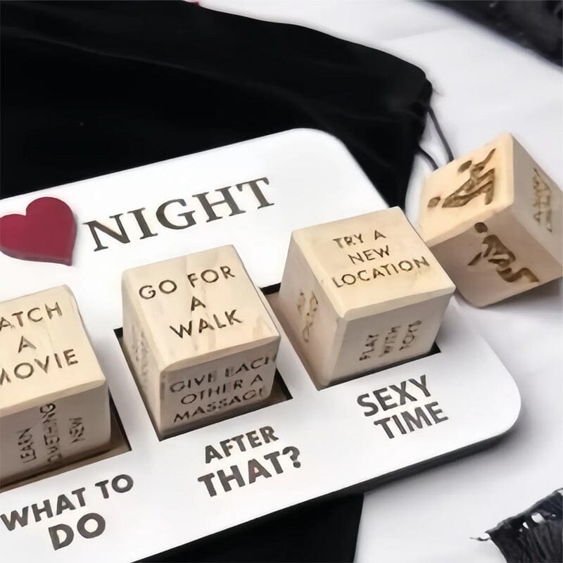 Skanto | Morsomme Date Night Terninger Nattutgave - Årsdagsgave