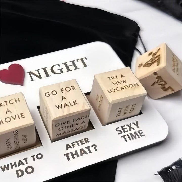 Skanto | Morsomme Date Night Terninger Nattutgave - Årsdagsgave