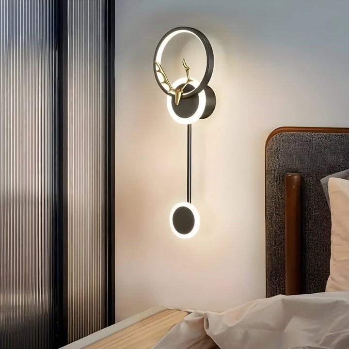 Elegant dobbelveggslys for minimalistisk og atmosfærisk belysning hjemme Skanto