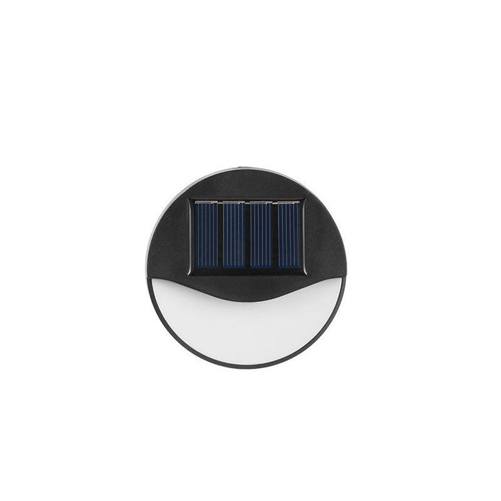 Rund/Firkantet LED solcelledrevet terrassetrappelys, vanntett, solcelledrevet, vanntett