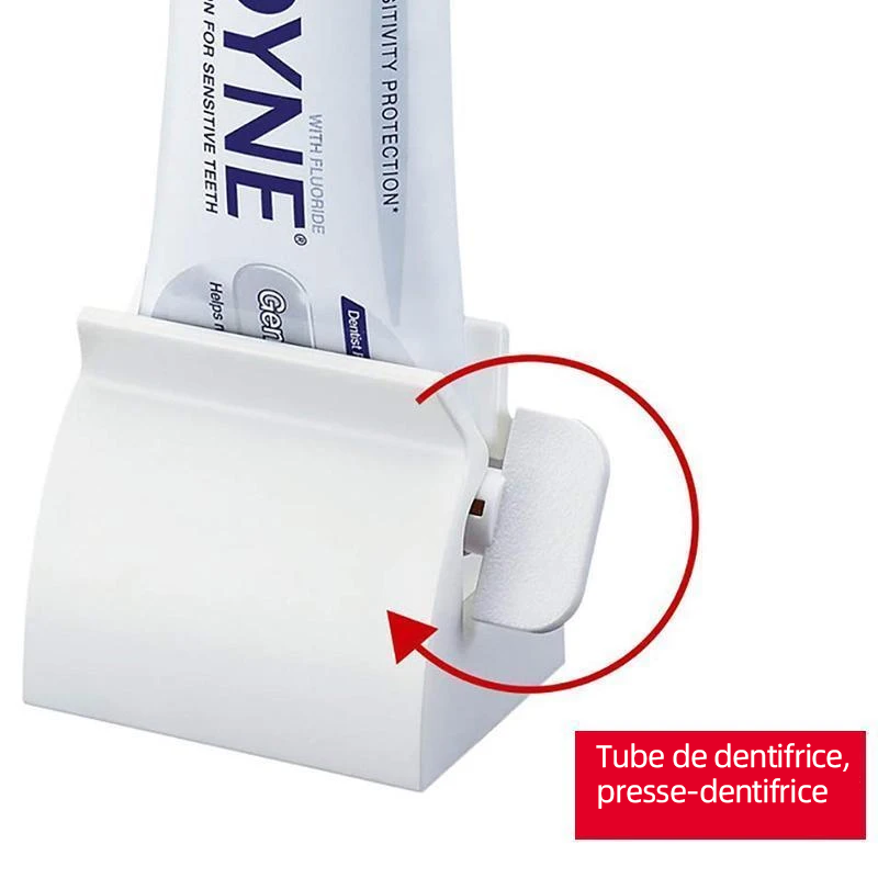 Tannkremholder for rullende tube tannkremdispenser | Skanto