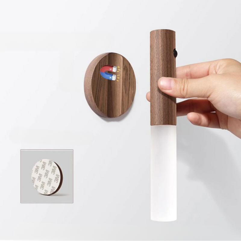 LED Nattlys med Bevegelsessensor - Umiddelbar Belysning for Hjem | Skanto
