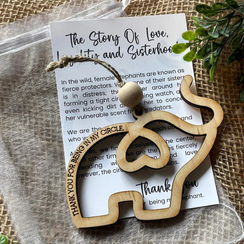 Skanto | Vennskaps Elefant Ornament