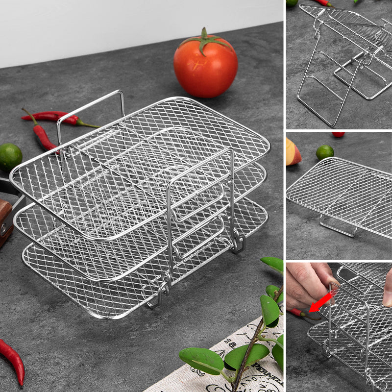 Skanto | Rustfritt Stål Flerlags Dehydrator Stativ