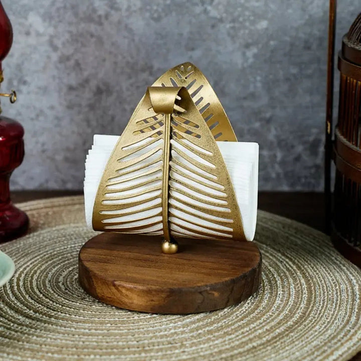 Leaf Frame Tissue Stand | Skanto