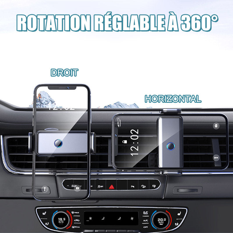 Adaptiv telefonholder med 360-graders rotasjon | Skanto