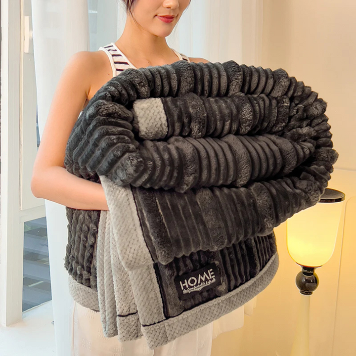 Skanto | Varm Plush Vinterteppe for Seng & Sofa