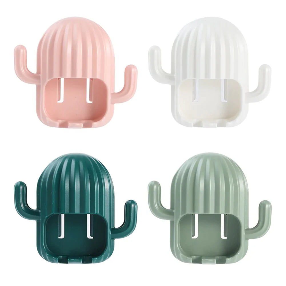 Veggholder for tannbørste Kaktusform Skanto