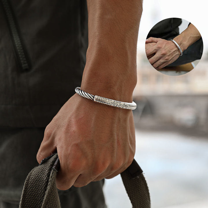 Skanto | Heart-Sutra-Åpen-Armbåndsur