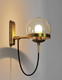 Elegant Retro Glass Wall Lamp | Skanto