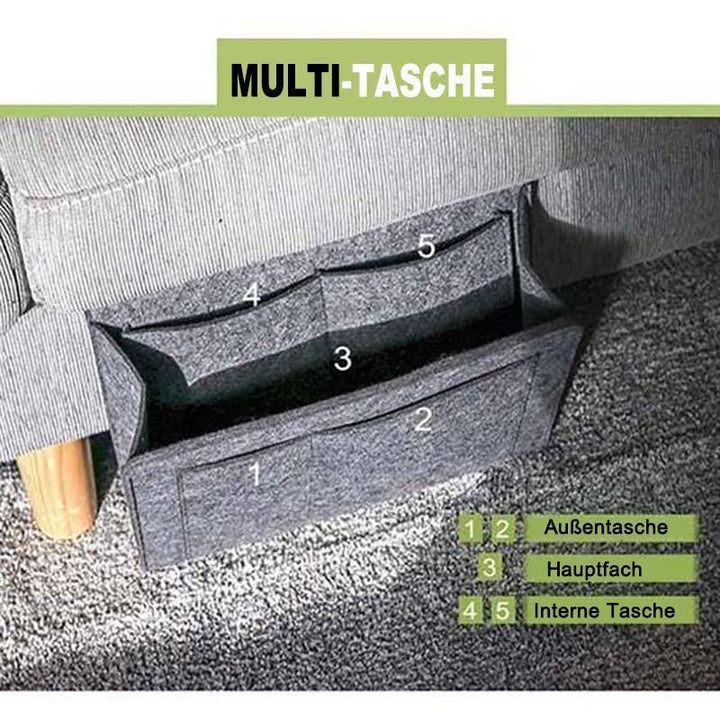 Skanto | Filtramme Hengeorganizer Bag for Seng Sofa Skrivebord
